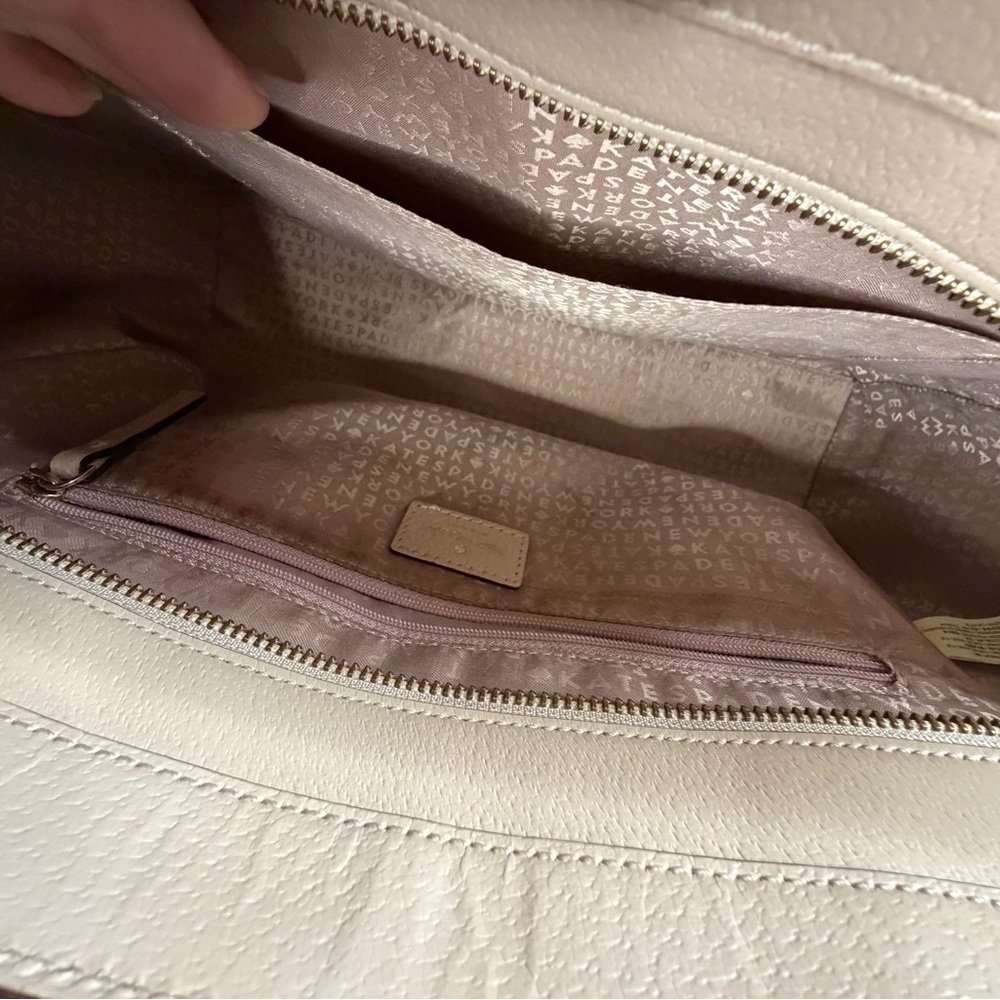 Kate Spade Elegant Two-Tone Satchel - Picture 9 of 14